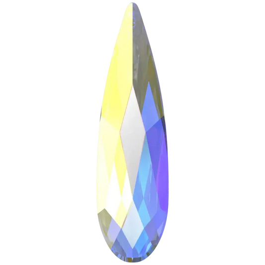 Bluestreak Serinity Flat Back Crystals Non Hotfix Raindrop (2304) Crystal AB