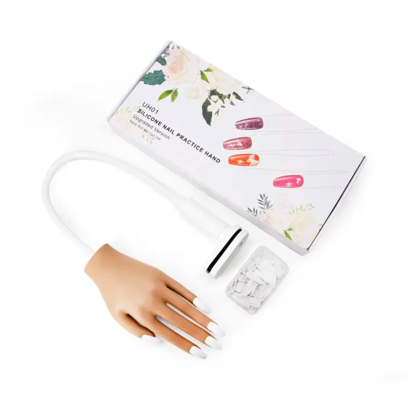 Silicone Practice Hand with Nails