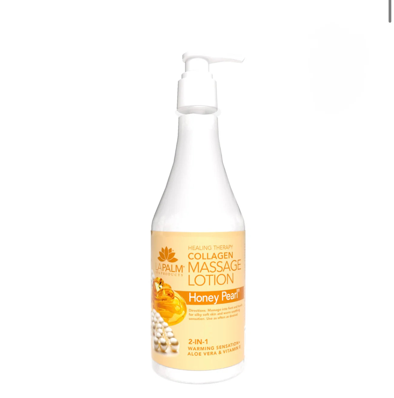 LA PALM Healing Therapy Massage Lotion “Honey Pearl"