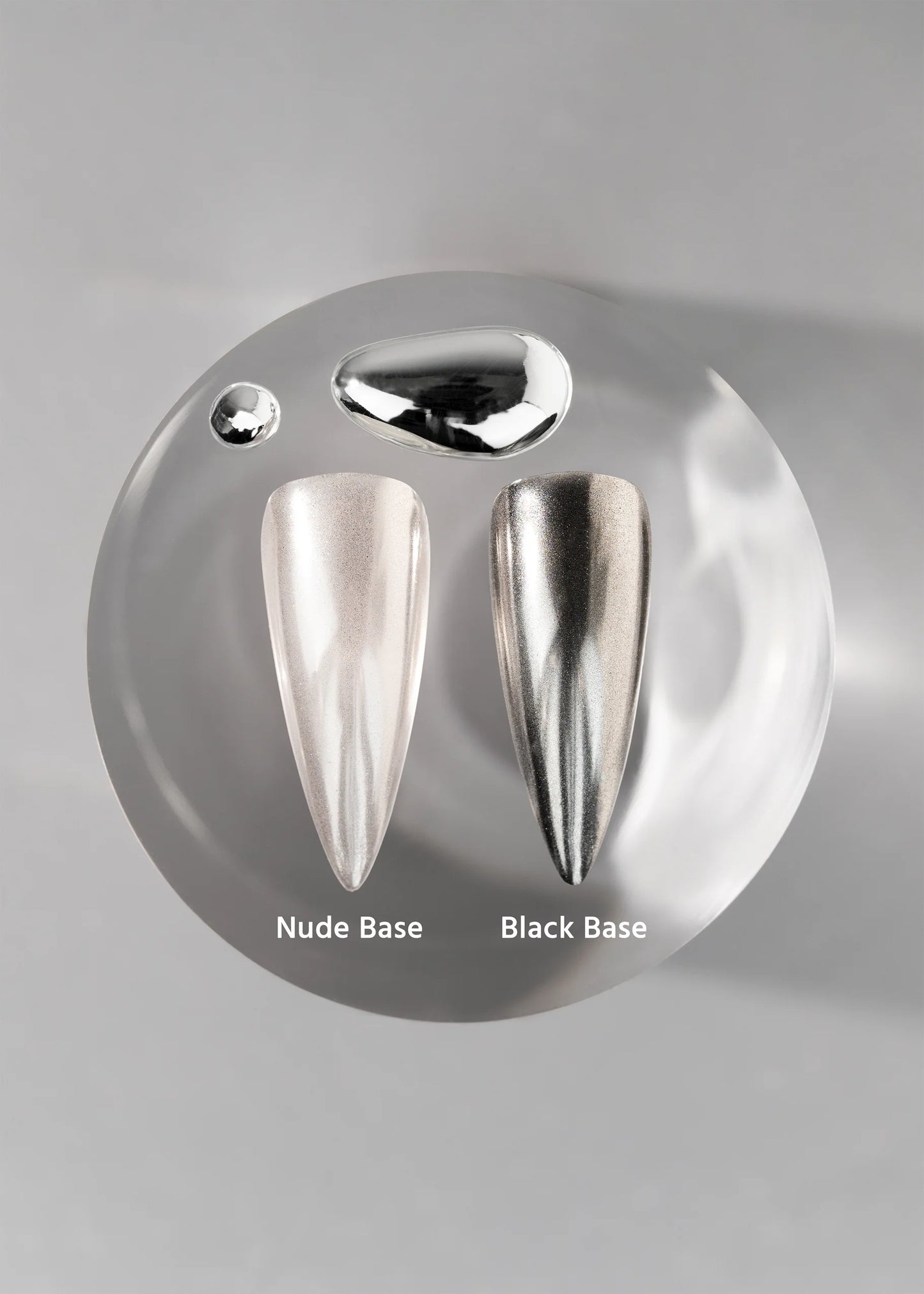V BEAUTY PURE CHROME POWDER - STEEL
