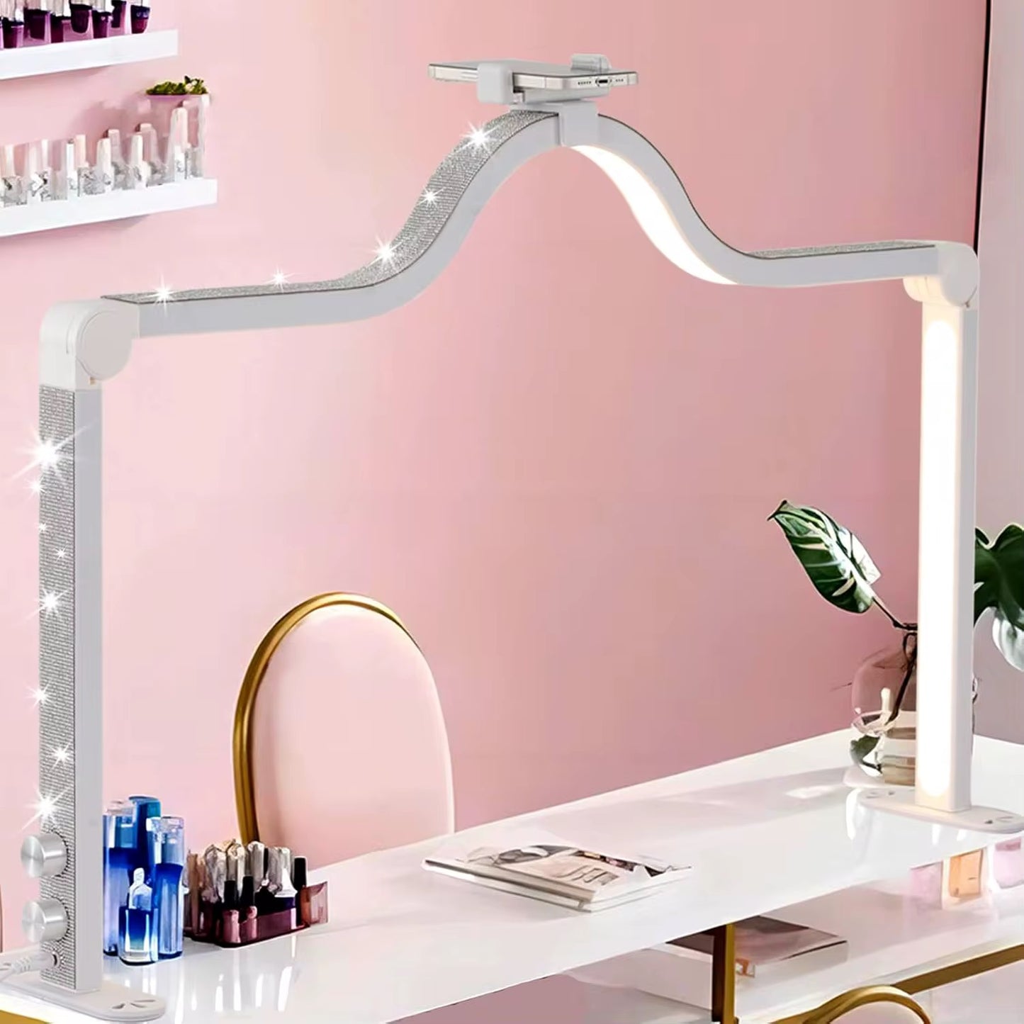 Take Over Rhinestone Desk Lamp