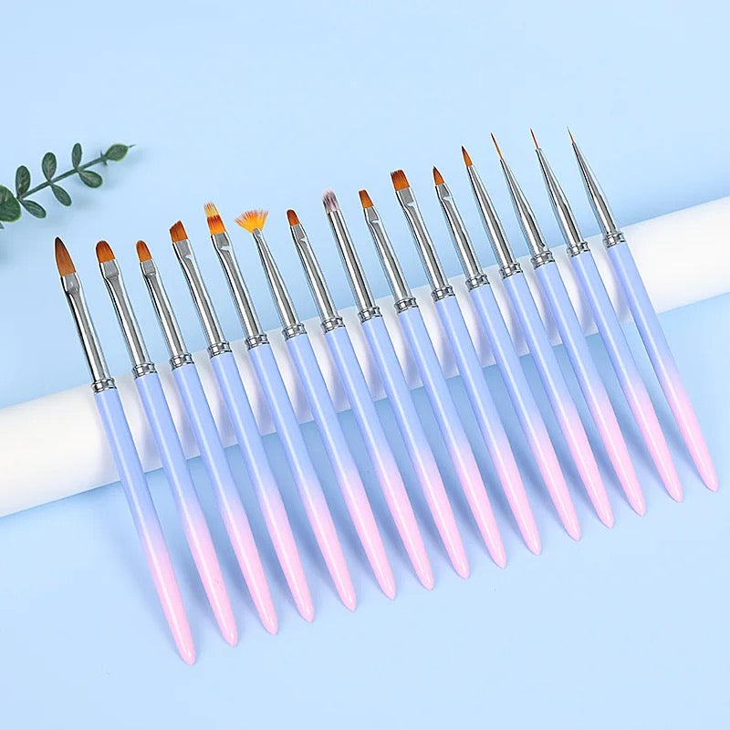 Luxury Art Brush Collection ct.15