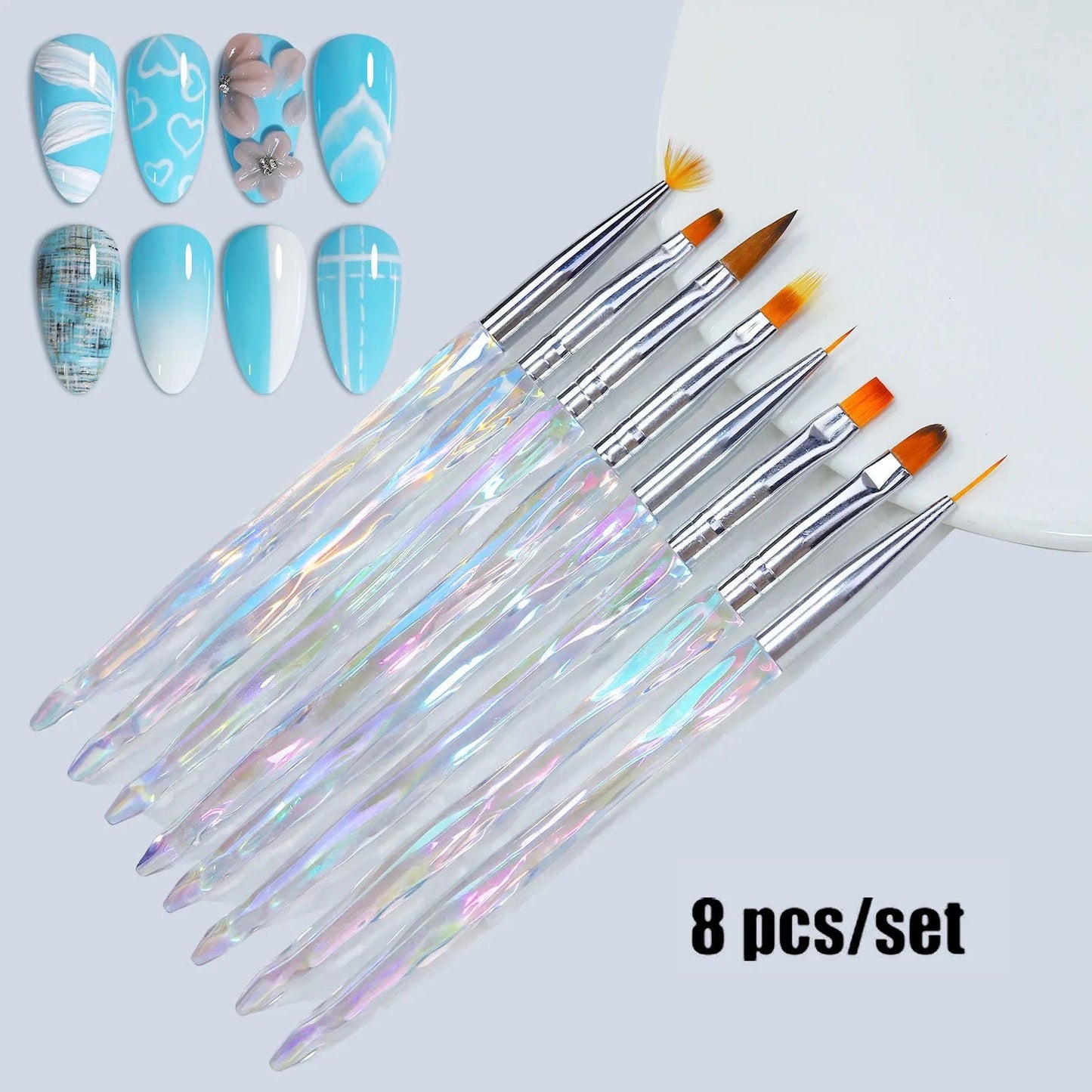 Art Brush Set 8pc