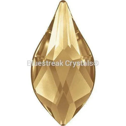Bluestreak Serinity Flat Back Crystals Non Hotfix Flame (2205) Crystal Golden Shadow