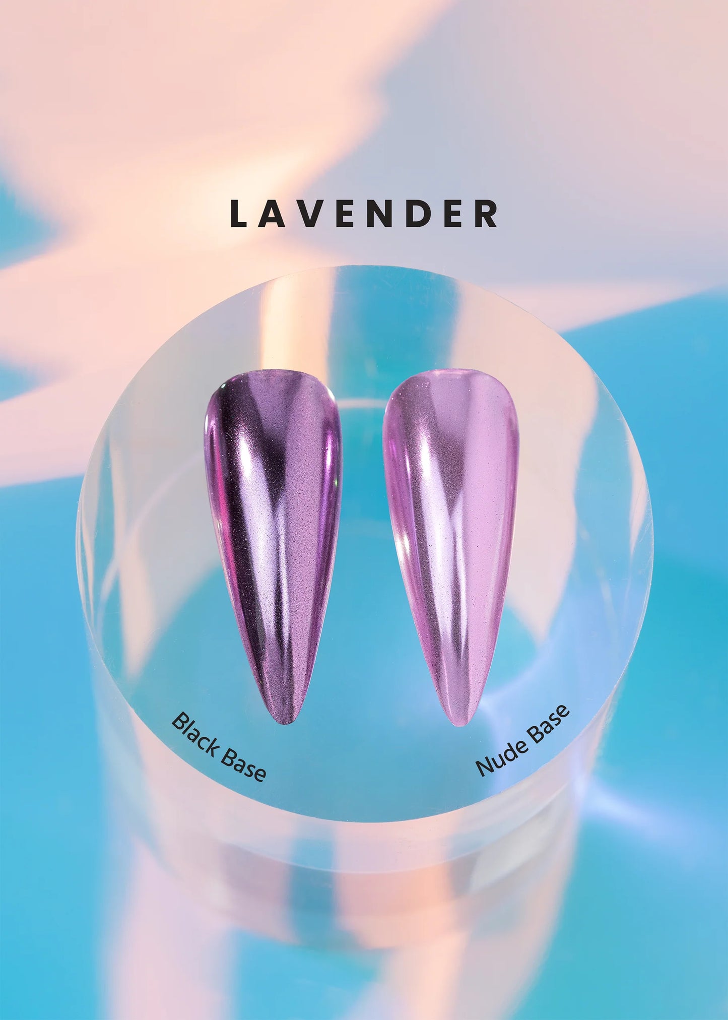 V Beauty Pure Chrome Powder - Lavender