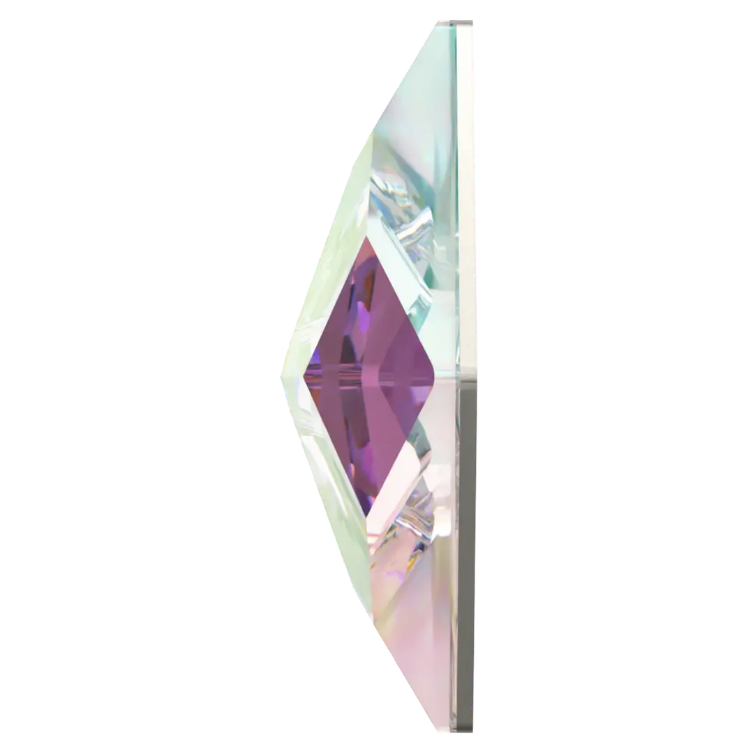 Swarovski Flat Back Crystals Non Hotfix Rhombus (2709) Crystal AB