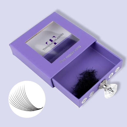 THOUSAND LASHES 12D PRO-MADE VOLUME FANS: 0.03