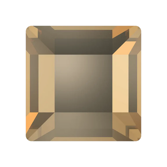Bluestreak Serinity Flat Back Crystals Non Hotfix Square (2400) Crystal Golden Shadow