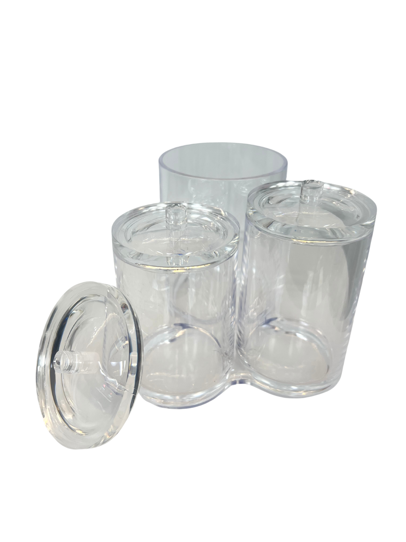Acrylic Cotton Ball Holder