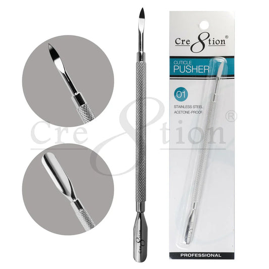 Cre8tion Stainless Steel Cuticle Pusher 01