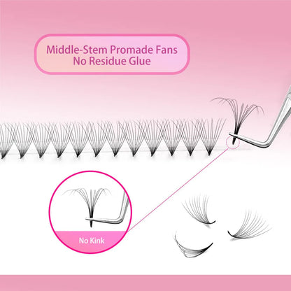 Veyes Plus Tray 10D 0.07 D 8-15Mix Promade Fans