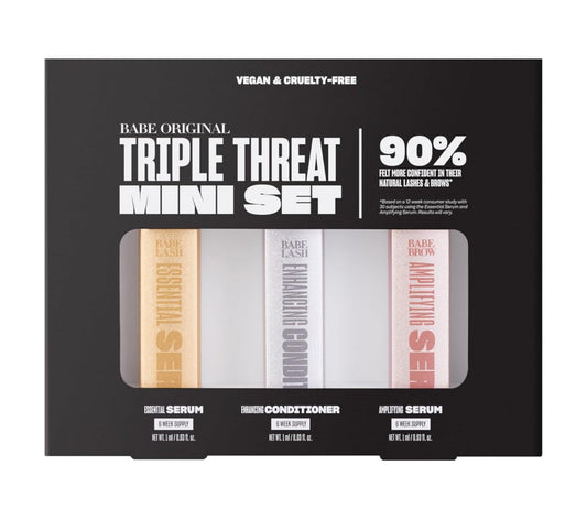BABE LASH Original Triple Threat Mini Set