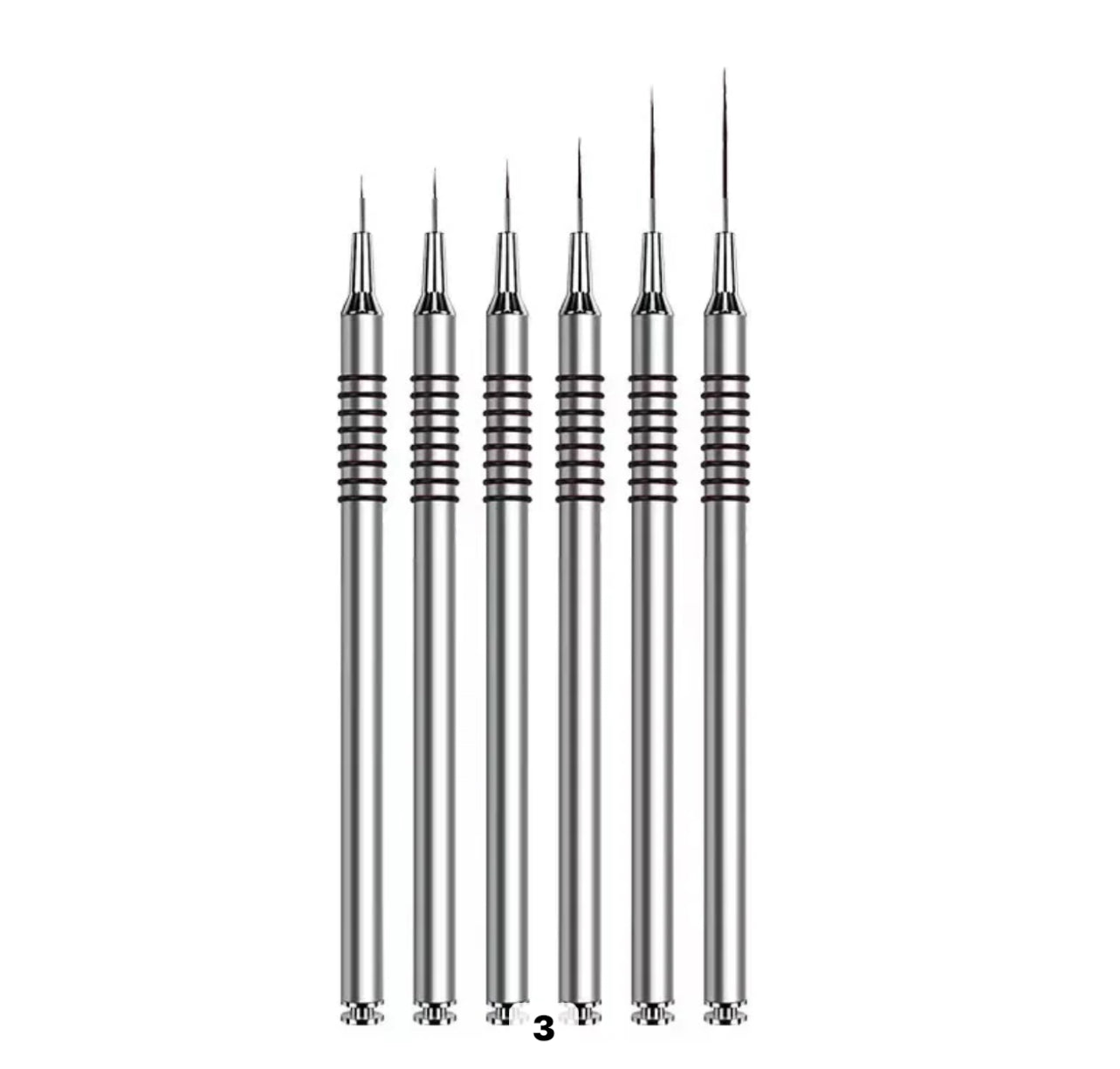 Liner Art Brushes 6pcs