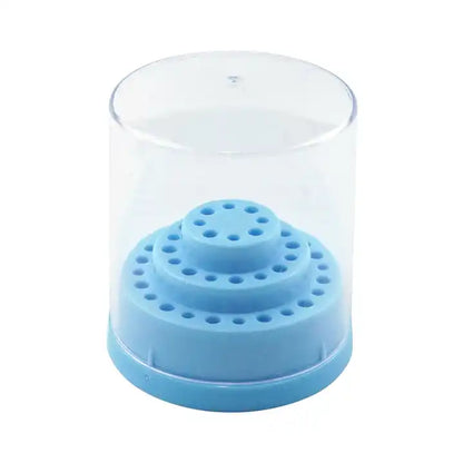 Round Drill Bit Holder with Lid