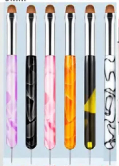 French MANICURE 2 WAY ART BRUSH