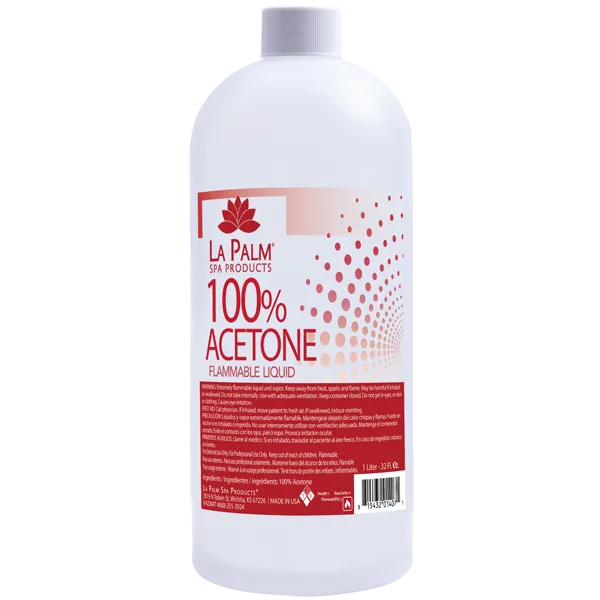LA PALM 100% PURE ACETONE