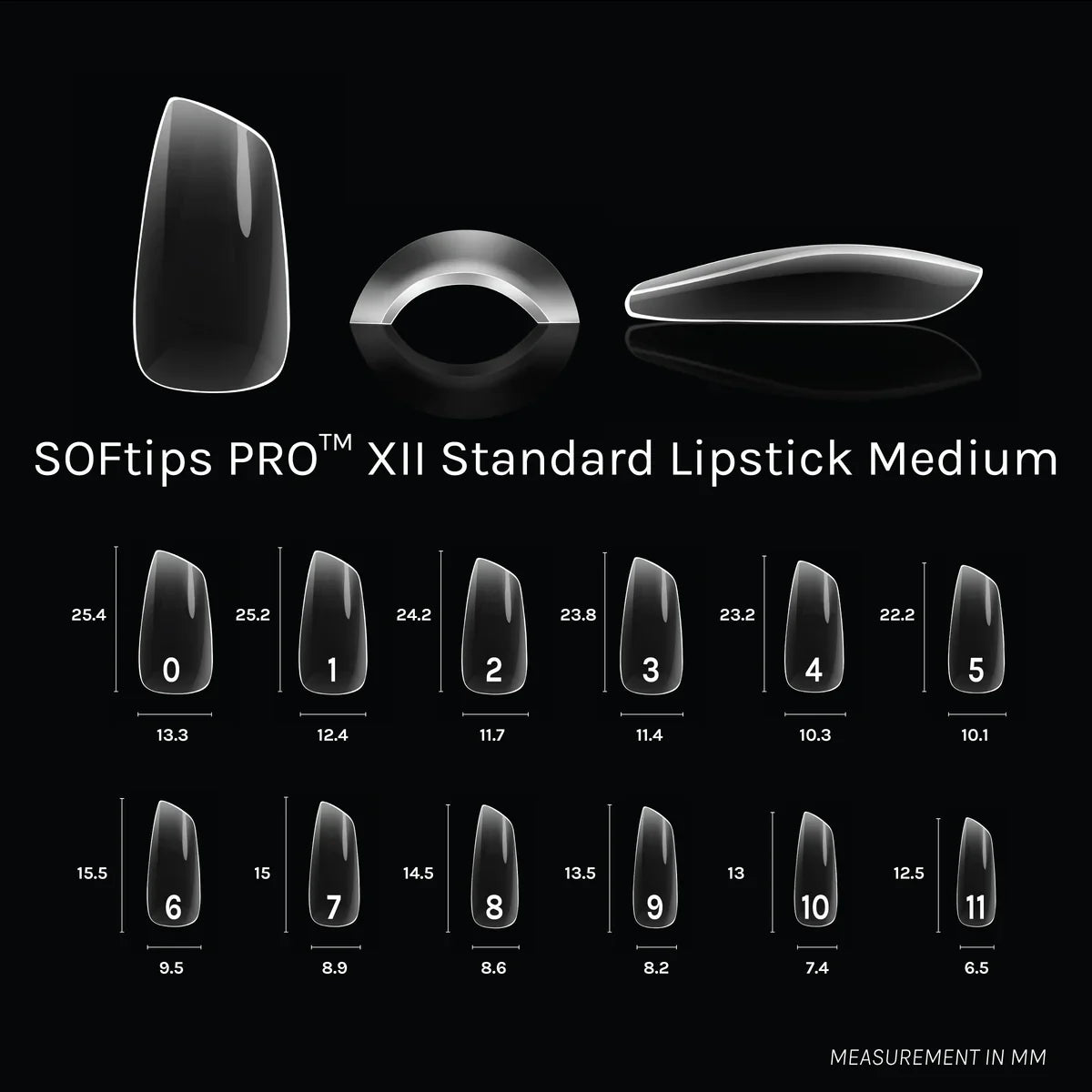 SOFGEL SOFTIPS PRO™ XII - Lipstick Medium