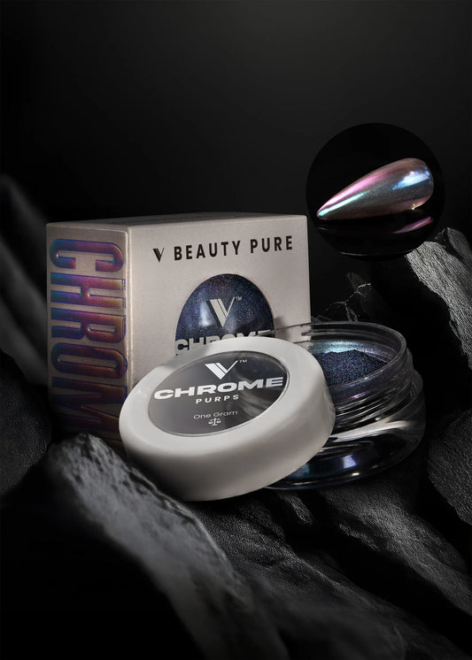 V Beauty Pure Chrome Powder - Purps