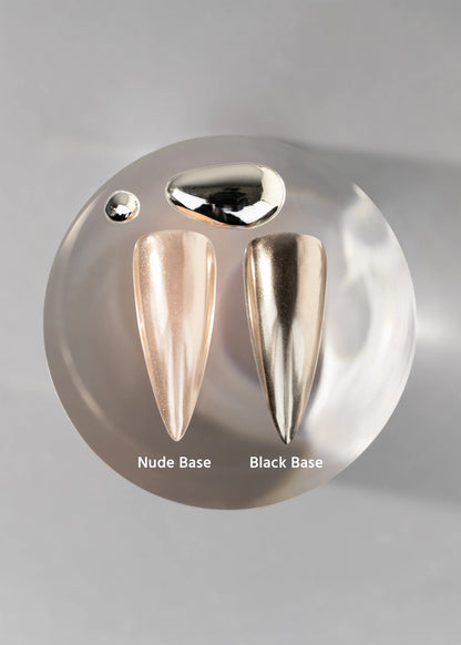 V BEAUTY PURE CHROME POWDER - WHITE GOLD