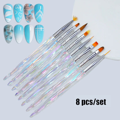 Art Brush Set 8pc