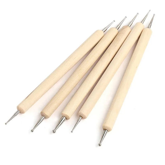 Wooden Nail Dotter Set