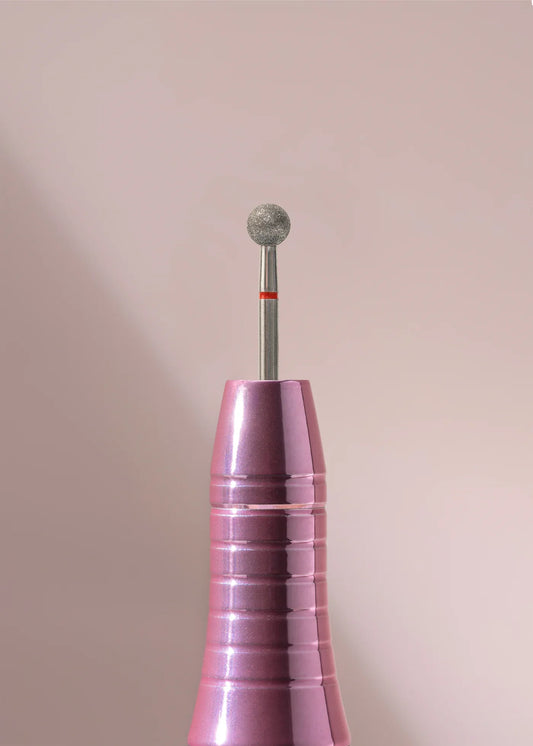 V BEAUTY PURE E-FILE BIT -LARGE POLISHER BALL BIT GRIT FINE