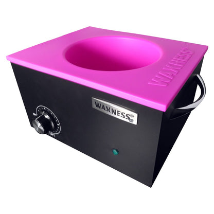 WAXNESS Non Stick Round Easy Clean Silicone Bowl for 5lb Wax Warmers